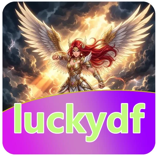 Ilustrasi instal dan buka APK luckydf
